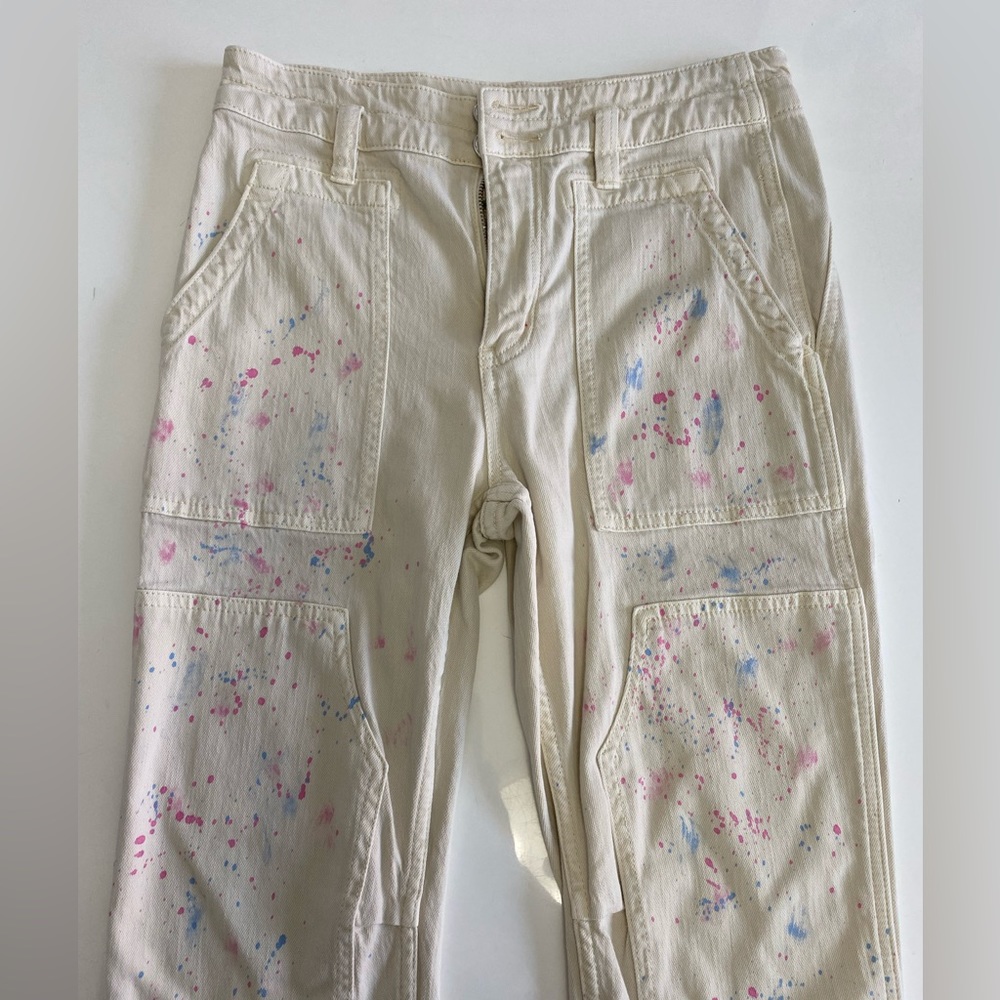 Pilcro Cotton Painter Pants